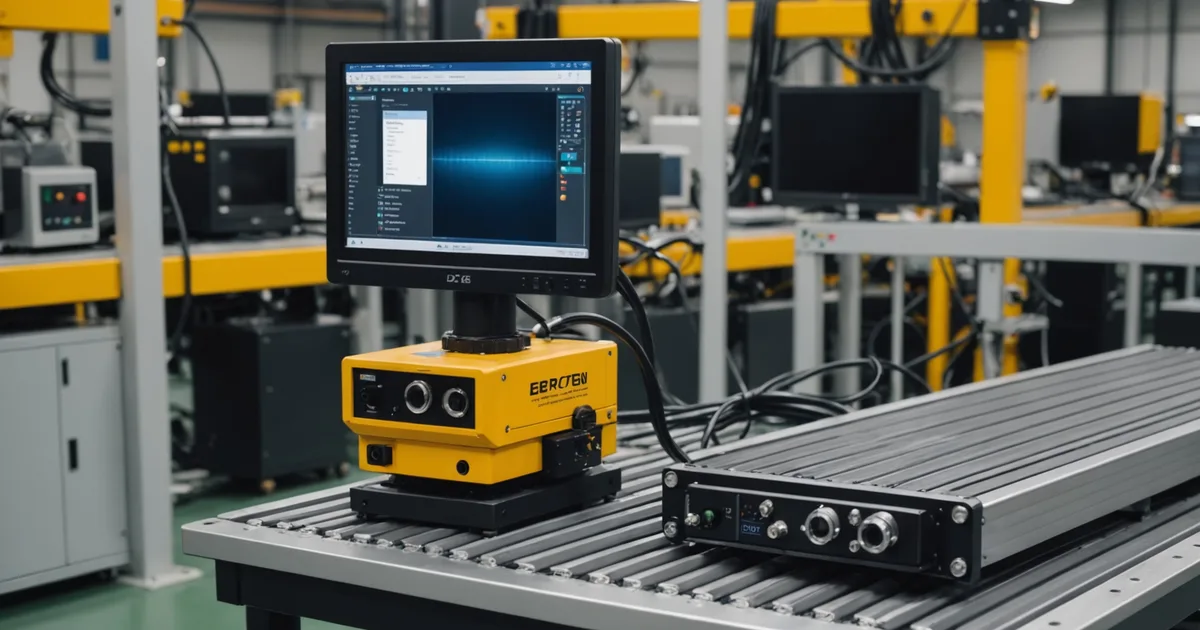 Procunit production line inspection system deployed at a manufacturing facility